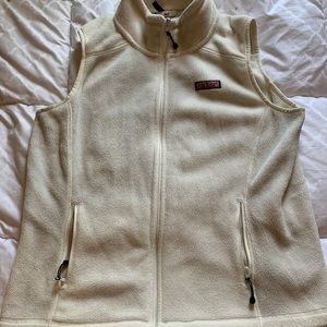 White Vineyard Vines Fleece Vest
